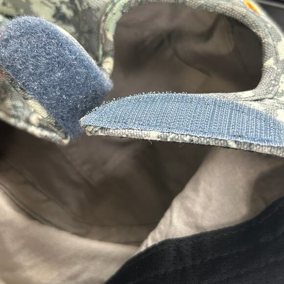 Carhartt Hat 100% Cotton Hat Gray Camo Military Cap - Picture 8 of 8